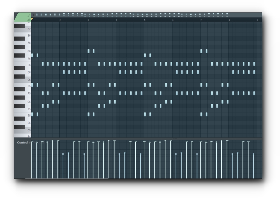 Piano melody deals midi